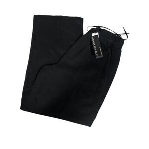 New Banana Republic Women's Pull On Pants XS Black Straight‎ Leg Vacation Beach